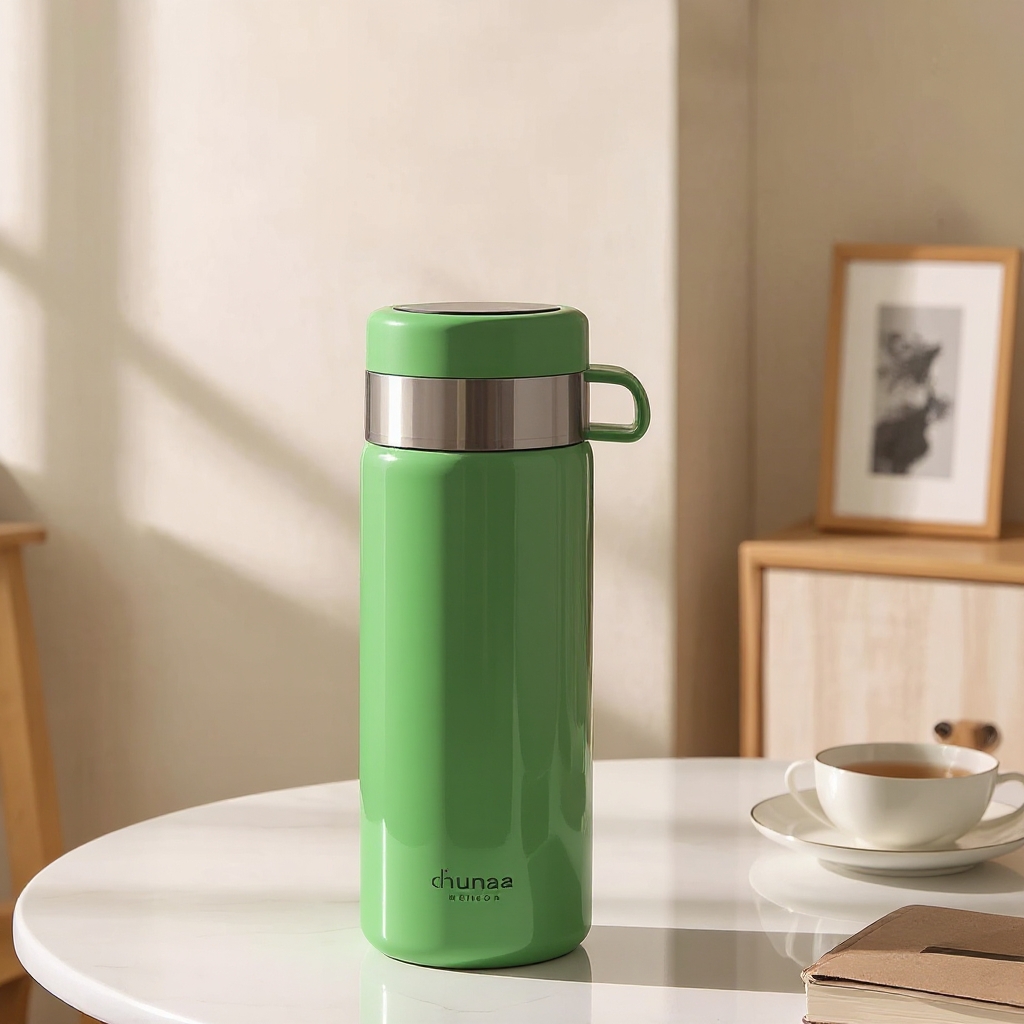Change the color of the thermos cup to green